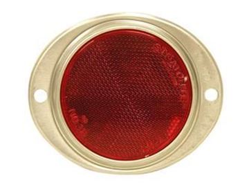 Picture of Peterson Mfg Round Reflector W/Housing, 3In, Red Part# 18-0381    V472R