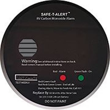 Picture of MTI Ind. Safe-T-Plus Carbon Monoxide Detector, Black Part# 90-0545    SA-339-BL