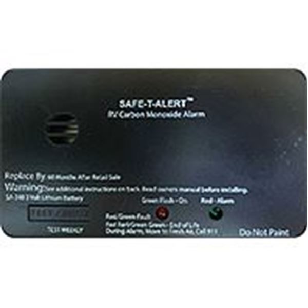 Picture of MTI Ind. Safe-T-Alert Carbon Monoxide Detector, Black Part# 90-5037    SA-340-BL