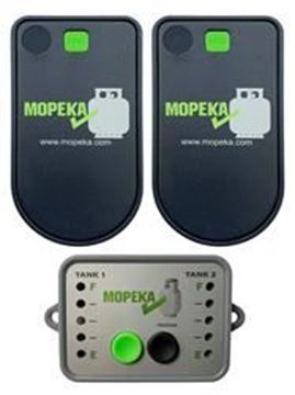 Picture of AP Products Mopeka Propane Gas Level Indicator W/ 1 Monitor 2 Sensors Part# 06-2190    024-1000