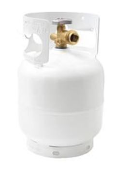 Picture of Flame King 5Lbs Tank, White Part# 72-5390    YSN05LB