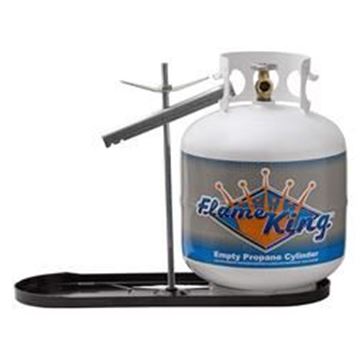 Picture of Flame King Propane Tank Rack For Two 20Lbs Tank Part# 06-0906    KT20MNT