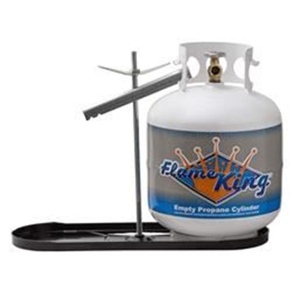 Picture of Flame King Propane Tank Rack For Two 20Lbs Tank Part# 06-0906    KT20MNT
