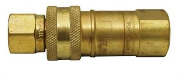 Picture of AP Products QD Hose End Fitting, 3/8In FPT Nipple X 3/8In FPT Coupler Part# 06-0082    ME-GMC6