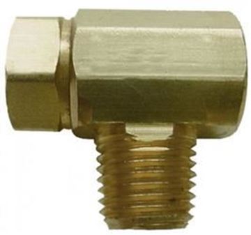 Picture of Marshall Adaptor Check Tee, 1/4" Female Inverted X 1/4" MNPT Part# 06-0657    ME1700A