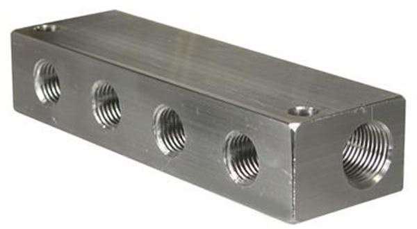 Picture of MB Sturgis Distribution Box, 3/8" Inlet X Four 1/4" Side Outlet Part# 15-2098    402316