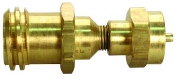 Picture of JR Products Emergency Cylinder Adaptor, 1"-20 Female Cylinder X Male QC Part# 06-0074    07-30205