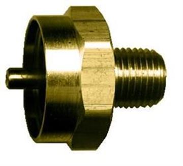 Picture of JR Products Adaptor Fitting, 1"-20 Female Cylinder X 1/4" MPT Part# 06-0072    07-30185