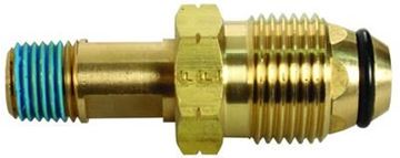Picture of JR Products Adaptor Fitting, 1/4" MPT X Male POL Part# 06-0058    07-30065