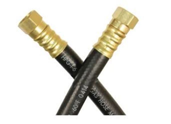 Picture of JR Products LP Hose, 72"L, Two X 3/8" Female Swivel SAE Flare Ends Part# 06-0457    07-31355