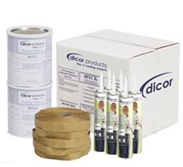 Picture of Dicor EPDM & TPO Roof Install Kit, Tan Part# 13-1193   401CK-T