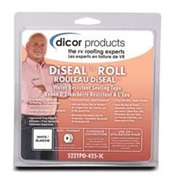 Picture of Dicor Roof Repair Patch, White, 4" X 50' Part# 13-1848    522TPO-425-1C