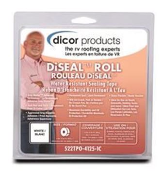 Picture of Dicor Roof Repair Patch, White, 4" X 12.5' Part# 13-1847    522TPO-4125-1C