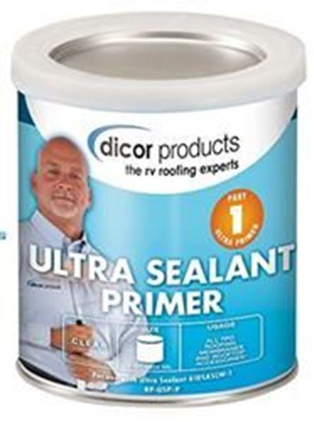 Picture of Dicor Roof Sealant Primer, Clear, 1 Pint Part# 13-3078    RP-USP-P