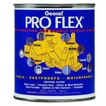 Picture of Geocel Pro Flex Roof Sealant, 1 Quart, Clear Part# 13-1616   GC23800