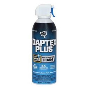 Picture of DAP DAPtex Foam Sealant, Bright White, 12 Oz Part# 14-3238    7079818836