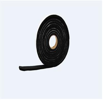 Picture of AP Products Weather Stripping, Black, 5/32"T X 3/8"W X 50'L Part# 13-0322    018-5323850