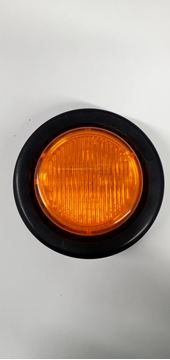 Picture of LED Round Clearance/Side Marker Light, Amber Part# T18-0089