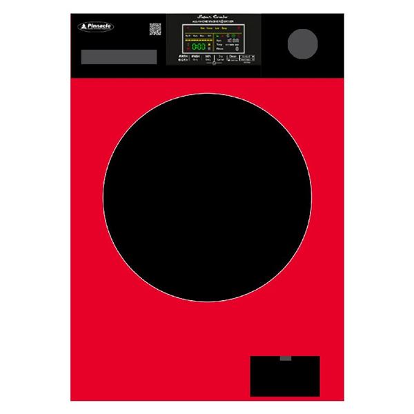 Picture of Pinnacle Appliances XL Washer/Dryer Combo, Black/Red Part# 00-3834    21 - 5500 RB