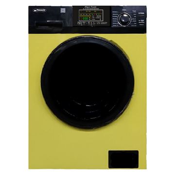 Picture of Pinnacle Appliances XL Washer/Dryer Combo, Black/Yellow Part# 00-3837    21 - 5500 YB