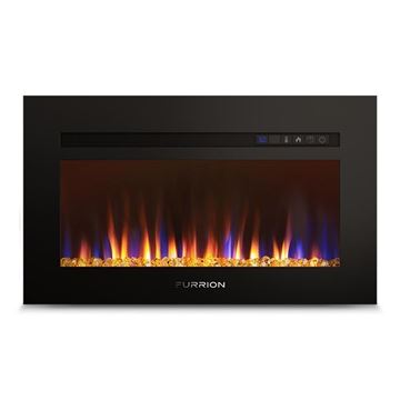 Picture of Furrion Fireplace Insert, 750W/1500W Part# 06-5888    FF30SC15A-BL