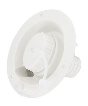 Picture of Valterra Fresh Water Gravity Inlet, White Part# 10-0161     A01-2003