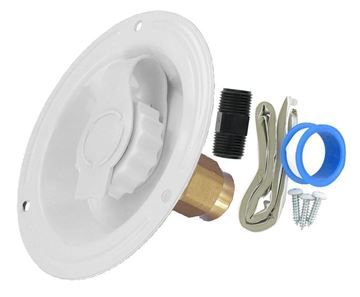 Picture of Valterra 1/2" Fresh Water Inlet Kit, White Part# 10-0783     A01-0176LFVP