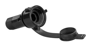 Picture of JR Products Fresh Water Check Valve, Black Part# 10-1192    2P-A