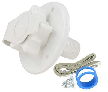 Picture of Valterra 1/2" Fresh Water Inlet Kit, White Part# 10-0128    A01-0168VP