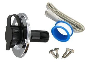 Picture of Valterra 1/2" Fresh Water Inlet Kit, Stainless Steel Part# 10-0126    A01-0165VP