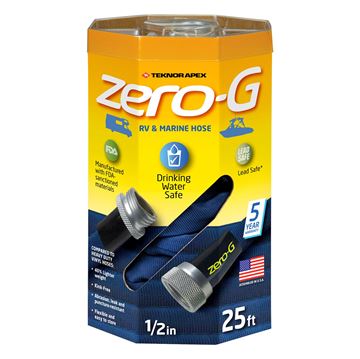 Picture of Teknor Zero-G 1/2" Fresh Water Hose, 25' Part# 06-0683    4006-25