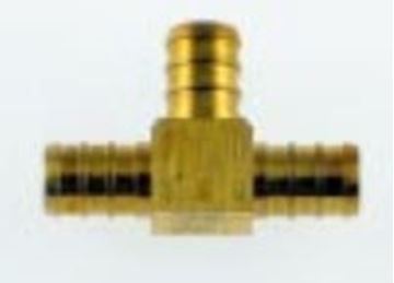 Picture of Elkhart 3/8" PEX Tee, Brass Part# 72-0830    51150