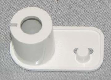 Picture of REFRIGERATOR DOOR LATCH; STORAGE LATCH; RIGHT HAND Part#   69-1593    62956 2002236012 CP 813