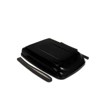 Picture of A/C SHROUD BIGBIRD MODELS; BLACK Part#   69-3648    62909 3308047.038 CP 813