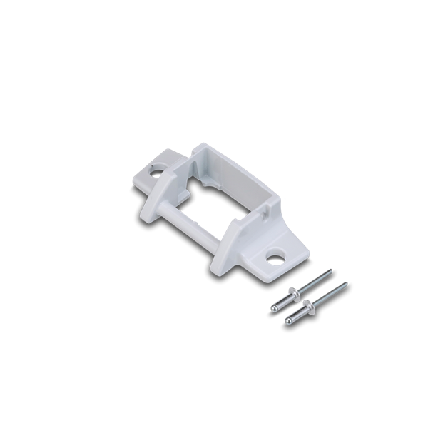 Picture of AWNING CARPORT FOOT; POLAR WHITE Part#  39-0088  3310811.009B CP 814