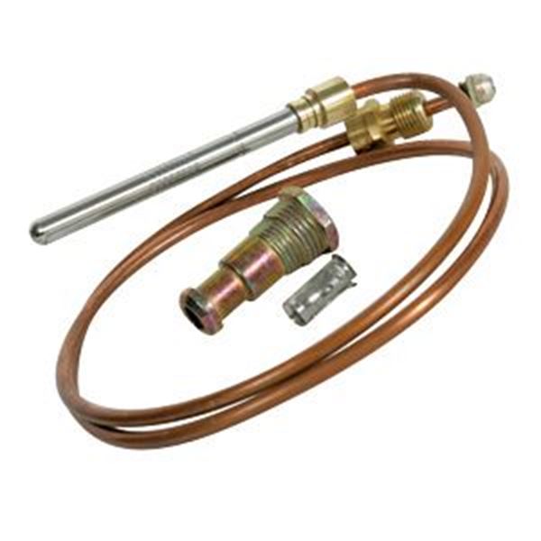 Picture of  Thermocouple; For Water Heater or Furnace; Probe Sensor; 36 Inch Length Part#    09-0355     51250 09333 CP 384