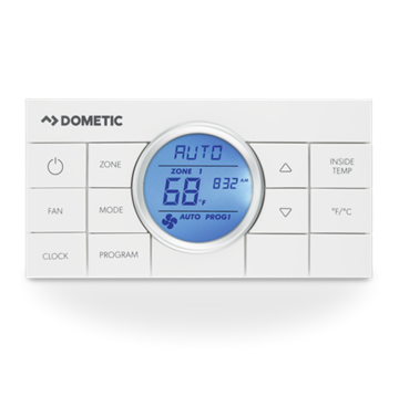 Picture of Dometic Wall Thermostat For Cool/Heat A/C, White Part# 69-3838    3314082.011