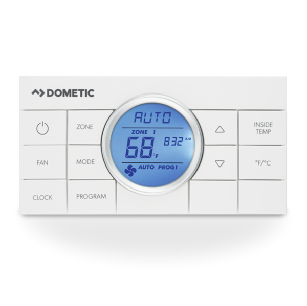 Picture of Dometic Wall Thermostat For Cool/Heat A/C, White Part# 69-3838    3314082.011
