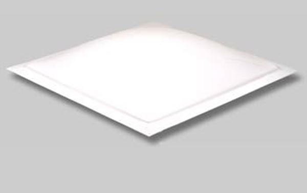 Picture of  Skylight; 3-1/2 Inch High Bubble Type Dome; Mounts Outside RV; Square; For 14 Inch Length x 14 Inch Width Opening; White Part# 68653 SL1414W 