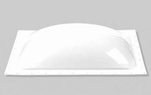 Picture of Skylight; 5 Inch High Bubble Type Dome; Mounts Outside RV; For 30 Inch Length x 22 Inch Width Opening; WHITE Part# 64526 SL2230W 