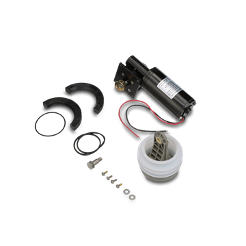 Picture of Toilet Pump Motor; Replacement For S-Series And T-Series Pumps; 12 Volt; With Motor/ Gear Box/ Bellows/ Bellows Clamps/ O-ring Kit And Motor Mounting Hardware Part# 20757 385311423 