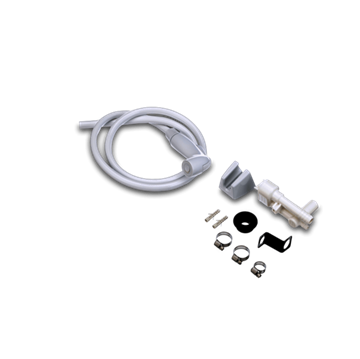 Picture of Toilet Vacuum Breaker; Use With Dometic 210 Traveller Lite®/ 301 Low Profile/ 300 Standard Profile/ 310 China Model Toilet; White Part# 20762 385319054
