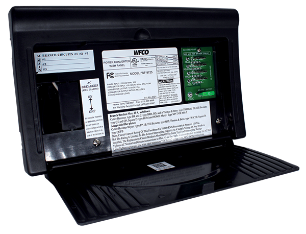 Picture of WFCO-Arterra Power Converter 8700 Series 25 Amp Part# 04-0806  WF-8725-AD