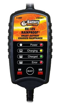 Picture of WirthCo Battery Charger For 6/12V Batteries Waterproof Part# 90-0083   20067
