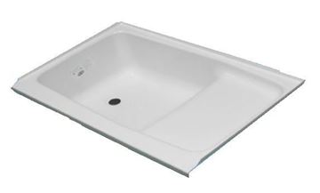 Picture of Bathtub; 24 Inch x 36 Inch; Step Tub; Left Hand Drain; White; High Impact ABS Part# 28358 ST2436WL
