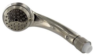 Picture of Shower Head; Air Fusion; Hand-Held; Brushed Nickel Plated; Plastic; With Blister Package Part# 10-0246 PF276039