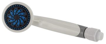 Picture of Shower Head; Hand-Held; With 5 Function Spray Setting; White; Plastic; With Blister Package Part# 28601 PF276056