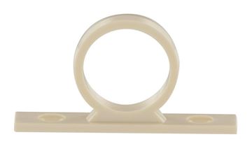 Picture of Shower Hose Guide Ring; Biscuit; Plastic; With Blister Package Part# 28623 PF276011