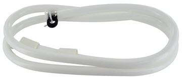 Picture of Shower Head Hose; 72 Inch Length; Fits All Phoenix Hand-Held Shower; White/ Nylon; With Blister Package Part# 20385  PF276023