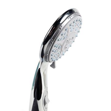 Picture of Shower Head; Hand Held; With 4 Available Spray Settings; With On/ Off Valve; Chrome Part# 20997 43710 